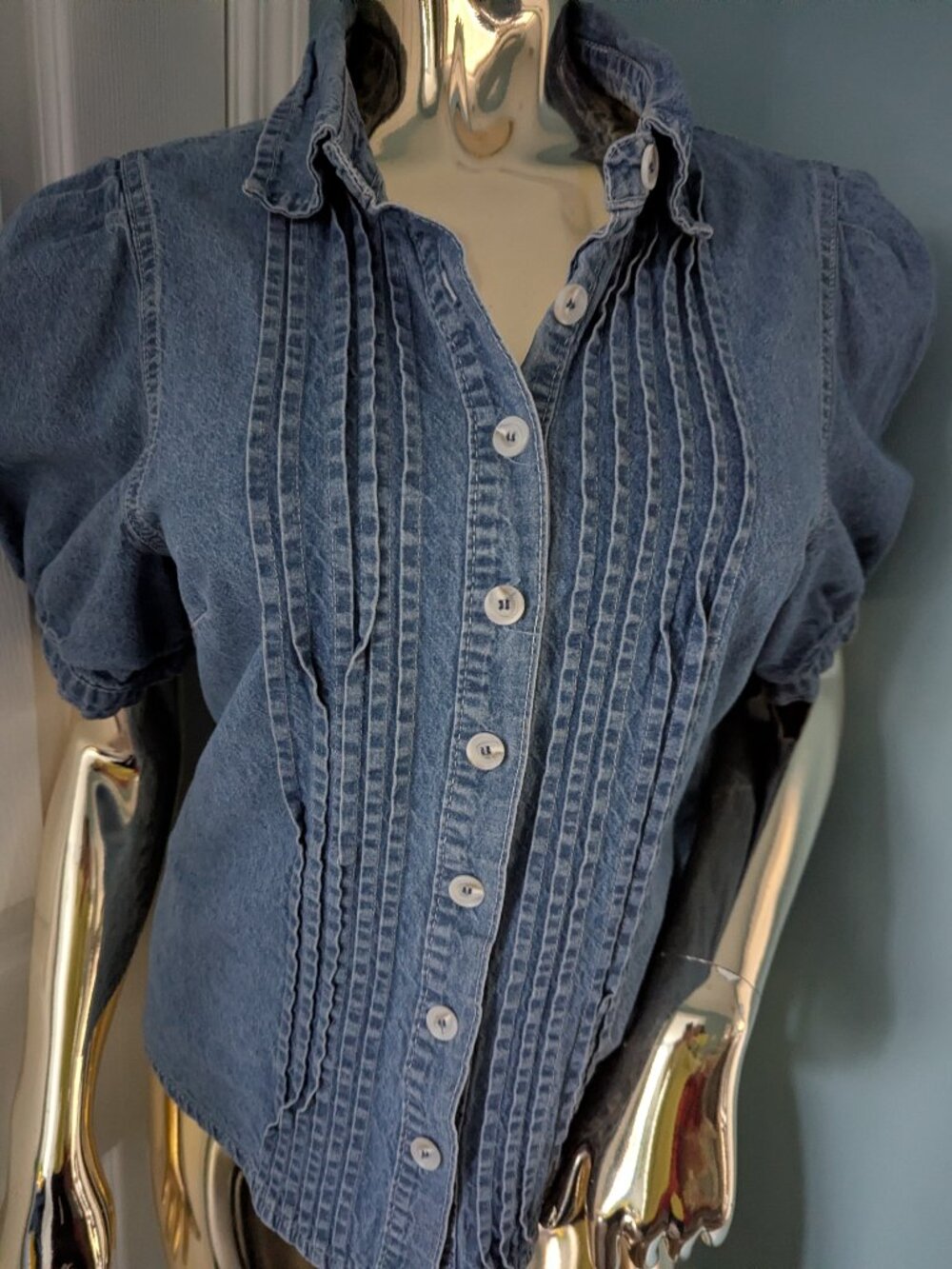 Denim Blouse